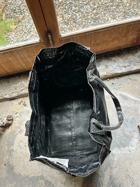 HULKEN Original | Black Glossy Tote Bag | Original Large - Picture 3 of 10